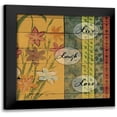 thumbnail image 1 of Grey, Jace 20x20 Black Modern Framed Museum Art Print Titled - live, 1 of 5