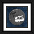 thumbnail image 1 of Grey, Jace 20x20 Black Ornate Wood Framed with Double Matting Museum Art Print Titled - Aim For The Moon, 1 of 4