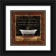 thumbnail image 1 of Grey, Jace 20x20 Black Ornate Wood Framed with Double Matting Museum Art Print Titled - Bubble Bath Bordered, 1 of 4