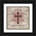 thumbnail image 1 of Grey, Jace 20x20 Black Ornate Wood Framed with Double Matting Museum Art Print Titled - I Can Do, 1 of 4
