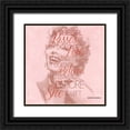 thumbnail image 1 of Grey, Jace 20x20 Black Ornate Wood Framed with Double Matting Museum Art Print Titled - Marilyn, 1 of 4