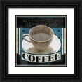 thumbnail image 1 of Grey, Jace 20x20 Black Ornate Wood Framed with Double Matting Museum Art Print Titled - Prayer And Coffee, 1 of 4