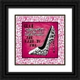 thumbnail image 1 of Grey, Jace 20x20 Black Ornate Wood Framed with Double Matting Museum Art Print Titled - Shoes 2, 1 of 4