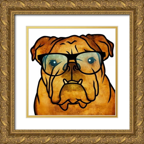 Grey, Jace 20x20 Gold Ornate Wood Framed with Double Matting Museum Art Print Titled - Harry
