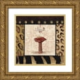thumbnail image 1 of Grey, Jace 20x20 Gold Ornate Wood Framed with Double Matting Museum Art Print Titled - Sink2 red, 1 of 4