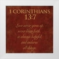 thumbnail image 1 of Grey, Jace 20x20 White Modern Wood Framed Museum Art Print Titled - Corinthians Spice, 1 of 4