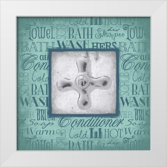 Grey, Jace 20x20 White Modern Wood Framed Museum Art Print Titled - HOT knob
