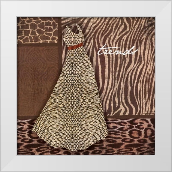 Grey, Jace 20x20 White Modern Wood Framed Museum Art Print Titled - Trends