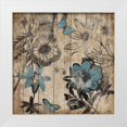 thumbnail image 1 of Grey, Jace 20x20 White Modern Wood Framed Museum Art Print Titled - Wood Floral, 1 of 4