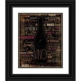 thumbnail image 1 of Grey, Jace 20x24 Black Ornate Wood Framed with Double Matting Museum Art Print Titled - VINO 2, 1 of 4
