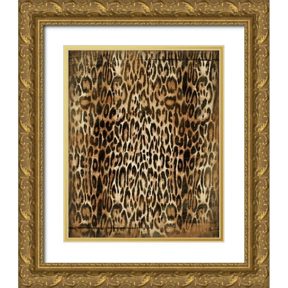 Grey, Jace 20x24 Gold Ornate Wood Framed with Double Matting Museum Art Print Titled - Animal Print1