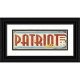 thumbnail image 1 of Grey, Jace 24x11 Black Ornate Wood Framed with Double Matting Museum Art Print Titled - Patriot, 1 of 4