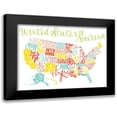 thumbnail image 1 of Grey, Jace 24x19 Black Modern Framed Museum Art Print Titled - Kids USA, 1 of 5