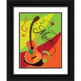 thumbnail image 1 of Grey, Jace 25x32 Black Ornate Wood Framed with Double Matting Museum Art Print Titled - Music I, 1 of 4