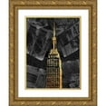 thumbnail image 1 of Grey, Jace 25x32 Gold Ornate Wood Framed with Double Matting Museum Art Print Titled - Gold NY, 1 of 4