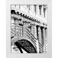 thumbnail image 1 of Grey, Jace 25x32 White Modern Wood Framed Museum Art Print Titled - Venice Bridge, 1 of 4