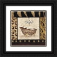 thumbnail image 1 of Grey, Jace 26x26 Black Ornate Wood Framed with Double Matting Museum Art Print Titled - Bath1, 1 of 4