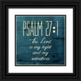 thumbnail image 1 of Grey, Jace 26x26 Black Ornate Wood Framed with Double Matting Museum Art Print Titled - My Salvation Clean, 1 of 4