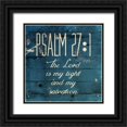 thumbnail image 1 of Grey, Jace 26x26 Black Ornate Wood Framed with Double Matting Museum Art Print Titled - My Salvation, 1 of 4