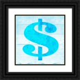 thumbnail image 1 of Grey, Jace 26x26 Black Ornate Wood Framed with Double Matting Museum Art Print Titled - SHIFT KEY $, 1 of 4