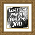 thumbnail image 1 of Grey, Jace 26x26 Gold Ornate Wood Framed with Double Matting Museum Art Print Titled - Dont Stop, 1 of 4
