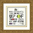 thumbnail image 1 of Grey, Jace 26x26 Gold Ornate Wood Framed with Double Matting Museum Art Print Titled - Moments, 1 of 4
