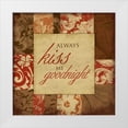 thumbnail image 1 of Grey, Jace 26x26 White Modern Wood Framed Museum Art Print Titled - Kiss, 1 of 4