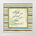 thumbnail image 1 of Grey, Jace 26x26 White Modern Wood Framed Museum Art Print Titled - Life, 1 of 4