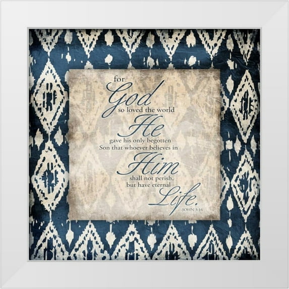 Grey, Jace 26x26 White Modern Wood Framed Museum Art Print Titled - Life
