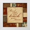 thumbnail image 1 of Grey, Jace 26x26 White Modern Wood Framed Museum Art Print Titled - Reach, 1 of 4