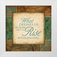 thumbnail image 1 of Grey, Jace 26x26 White Modern Wood Framed Museum Art Print Titled - Rise, 1 of 4