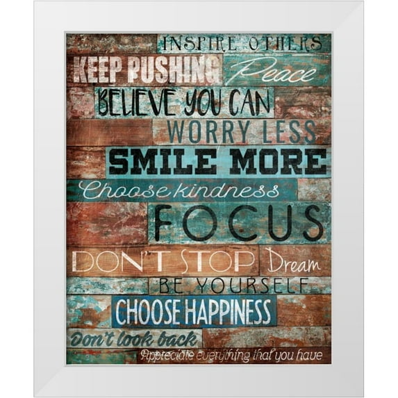 Grey, Jace 26x31 White Modern Wood Framed Museum Art Print Titled - Inspire Others