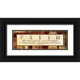 thumbnail image 1 of Grey, Jace 32x13 Black Ornate Wood Framed with Double Matting Museum Art Print Titled - Never Loses Faith, 1 of 4