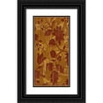 thumbnail image 1 of Grey, Jace 9x14 Black Ornate Wood Framed with Double Matting Museum Art Print Titled - Wall Flowers Mate, 1 of 4