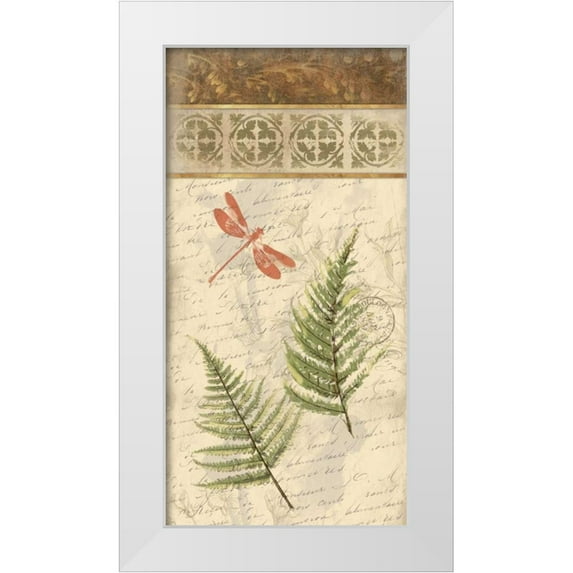 Grey, Jace 9x14 White Modern Wood Framed Museum Art Print Titled - Spice Ferns Mate