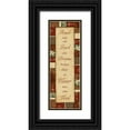 thumbnail image 1 of Grey, Jace 9x18 Black Ornate Wood Framed with Double Matting Museum Art Print Titled - Reach, 1 of 4