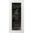 thumbnail image 1 of Grey, Jace 9x18 White Modern Wood Framed Museum Art Print Titled - Belle Elegance Black, 1 of 4