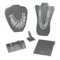 thumbnail image 1 of Grey Jewelry Display Bundle - 5 Jewelry Display Included, 1 of 1