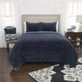 thumbnail image 1 of Grey King Size Cotton Blend 300 Thread Count Dry Clean Only Down Alternative Comforter, 1 of 1