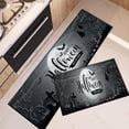 thumbnail image 1 of Grey Kitchen Rugs and Mats Non Skid Washable Set of 2, Happy Halloween Moon Castle Trees Kitchen Mats for Floor, October Holiday Spooky Trick or Treat Under Sink Kitchen Runner Rug, 1 of 6