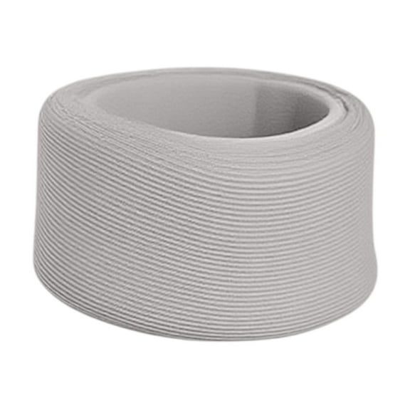 Grey L Grey Large Size Neck Support Collar Cervical Protection Brace Posture Correction Aid High Density Foam Material 20.08Inch Circumference