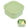 thumbnail image 1 of Grey Leak Proof Silicone Food Storage Container with Lid Microwave Oven Safe, 1 of 8