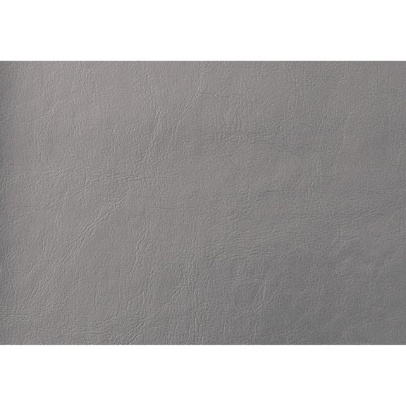 Grey Leather - Look Material - Two Drawer Organization - Bedroom and Living Room Table - No Assembly Work Needed