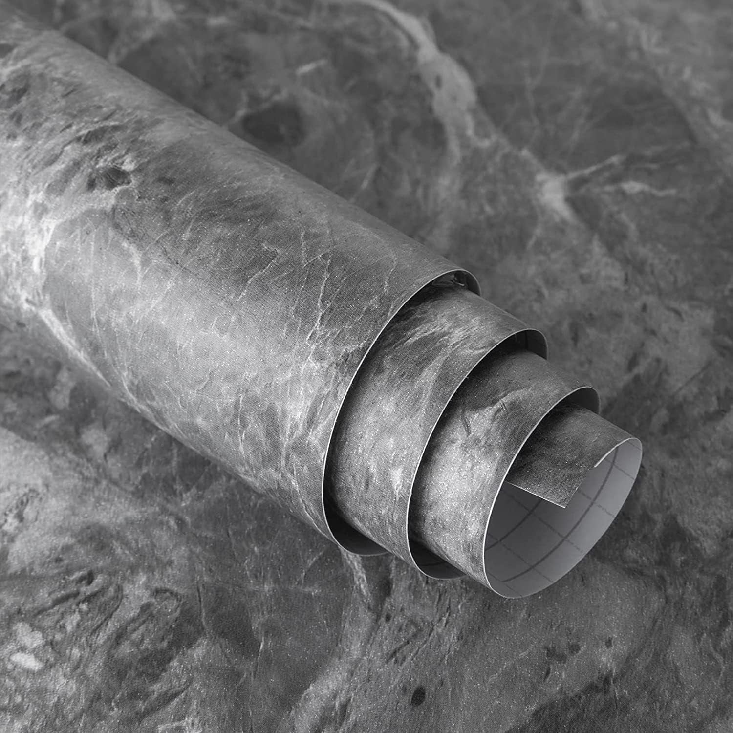 Grey Marble Contact Paper for Countertops Marble Wallpaper Peel and ...