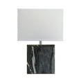 thumbnail image 1 of Grey Marble Square Table Lamp, 1 of 2