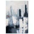 thumbnail image 1 of Grey Matter Canvas Blue Abstract Art by Art Remedy, Gallery Wrapped, 24" x 36", 1 of 7