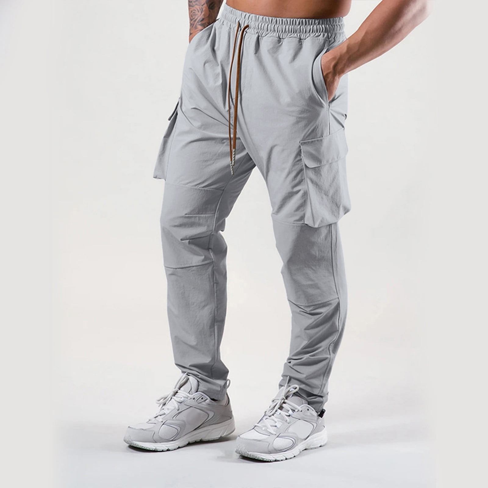 Stacked Pants Men Jogger Pants Custom Cotton Blank Sweatpants Gym Sport  Drawstring Cargo Pants for Men - China High Visibility and Spring Pants  price | Made-in-China.com