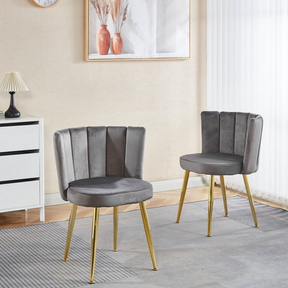 Grey Metal & Fur - Ergonomic Comfort - Multiple Rooms - Free Movement