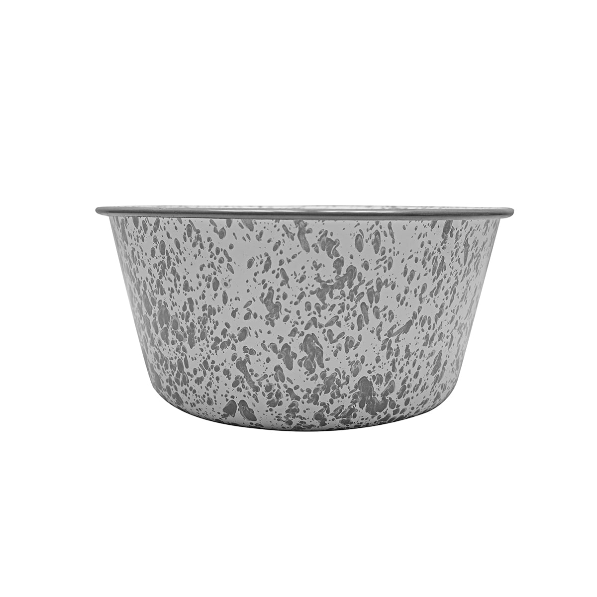 TreasureGurus Enamelware Metal Mix Bowl - Thumbnail 4