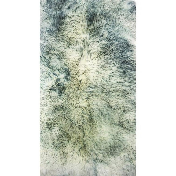 Grey Mist New Zealand Natural Shearling Shearling Sheepskin Rug
